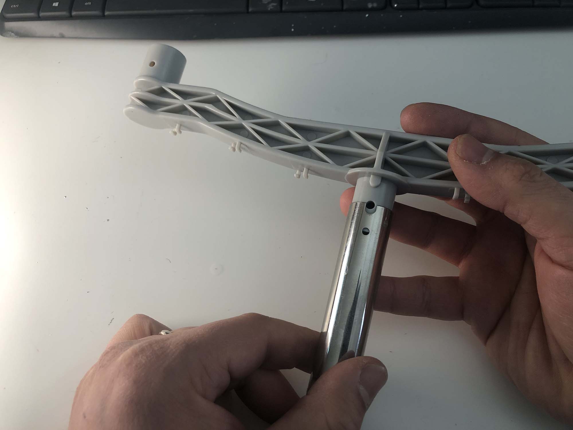 Assemble Mounting Pole